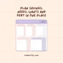 Budget Planner (Cat Edition)